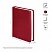 превью Ежедневник недатир. A6, 136л., кожзам, OfficeSpace «Nebraska», бордовый