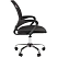 превью Кресло офисное Easy Chair 304 LT чёрное (сетка/ткань, металл хромированный)