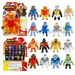 Фигурка-тянучка антистресс «MONSTER FLEX COMBAT» броня + оружие, 15 см, АССОРТИ, 16 видов, 1TOY