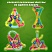 превью Магнитный конструктор MAGNETIC STICKS, 36 магнитных деталей, BRAUBERG KIDS