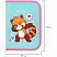 превью Пенал ПИФАГОР, 1 отделение, полиэстер, 19×13 см, «Red panda»