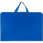 Папка-портфель пластиковая Attache А3 синяя (340×260 мм, 1 отделение)