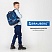 превью Ранец BRAUBERG PREMIUM, 2 отделения, с брелком, «Digital lava», СВЕТЯЩИЙСЯ, 38×29х16 см