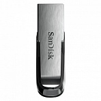 Флэш-диск 128 GB, SANDISK Ultra Flair, USB 3.0, металлический корпус, серебристый