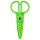 Ножницы детские пластиковые Мульти-Пульти «Приключения Енота» 12см, зеленый, трай-ми кард с европодвесом