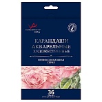 Карандаши акварельные художественные Vista-Artista «Gallery», 36цв., заточен., картон, европодвес