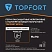 превью Перчатки защитные TOPFORT НПУ01 нейлон с ПУ покрытием р.9