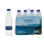 Вода питьевая Legend of Baikal негазированная 0.5 л (12 штук в упаковке)