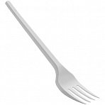 Вилки одноразовые OfficeClean, эконом, ПС, белые, 16.5см, уп. 100шт. 