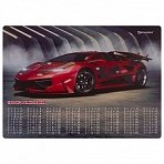 Настольное покрытие BRAUBERGА3+пластик46×33 см«Sport Car»270401