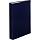 Папка файловая на 100 файлов Комус Шелк синяя