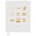 превью Дневник 1-11 кл. 48л. ЛАЙТ BG «Gold on White», иск. кожа, тиснение фольгой, ляссе с фигуркой