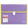 Портфель пластиковый BRAUBERG «Joy», А4 (330×245×35 мм), 13 отделений, с окантовкой, индексные ярлыки, фиолетовый