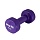 Гантель гексагональ STARFIT DB-301 2кг, обрезинен черн, УТ-00019783