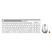 превью Набор клавиатура+мышь A4Tech Fstyler (FB2535C ICY WHITE) клав, мышь:бел/сер