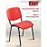 превью Стул офисный Easy Chair Изо красный (искусственная кожа, металл) (550728)