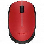 Мышь компьютерная Logitech USB OPTICAL WRL M170 RED 910-004648