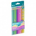 Карандаши цветные пастельные Berlingo «SuperSoft. Pastel», 12цв, заточен., европодвес