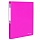 Папка на 2 кольцах BRAUBERG «Neon», 25 мм, внутренний карман, неоновая розовая, до 170 листов, 0.7 мм
