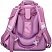 превью Ранец №1School Basic Fashion твид розовый, 2 отд., эргоном. спинка