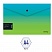 превью Папка-конверт на кнопке Berlingo «Radiance», 180мкм, голубой/зеленый градиент, с рисунком