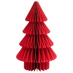 Украшение новогоднее интерьерное из бумаги, «Елочка», 20 см, бордовый цвет, ЗОЛОТАЯ СКАЗКА