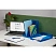 превью Лоток горизонтальный Комус Русская серия, синий прозрач