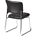 превью Стул офисный Комус Мебель (Easy Chair) 809 чёрный (искусственная кожа, металл хромированный)