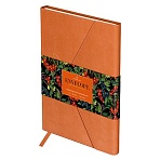 Ежедневник недатированный, А5, 136л., твердый переплет, кожзам, Greenwich Line «Envelope. Peach Fuzz», на кнопке