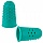 Напальчники резиновые с отверстиями, КОМПЛЕКТ 10 шт., диаметр 16 мм, зеленые, STAFF, 227962