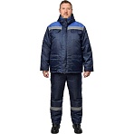 Костюм рабочий зимний муж з12-КПК с СОП син/вас оксф 56-58/194-201