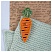 превью Набор для вышивания Klart «Брошь. Морковь», 3×9см