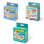 Игра настольная ДУБЛИК30 карточекАССОРТИРУССКИЙ СТИЛЬ