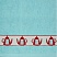 превью Набор полотенец махр 30×60см-5шт, 400г/м2, KITCHEN CHAYNIKI голубой, 6177449