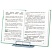 превью Подставка для книг и учебников BRAUBERG KIDS mini «Panda» с таблицей умножения, регулируемый угол наклона, металлическая