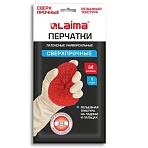 Перчатки МНОГОРАЗОВЫЕ латексные LAIMA «ULTRA» СВЕРХПРОЧНЫЕ, бежевые, размер M (средний), вес 90 г