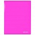 превью Папка с металлическим скоросшивателем и внутренним карманом BRAUBERG «Neon», 16 мм, розовая, до 100 листов, 0.7 мм
