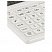 превью Калькулятор настольный Eleven SDC-444X-WH, 12 разрядов, двойное питание, 155×204×33мм, белый