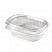 превью Одноразовый контейнер овальный 350 мл, С КРЫШКОЙ, ЮП-РКС, КОМПЛЕКТ 360 шт., прозрачный, ПЭТ
