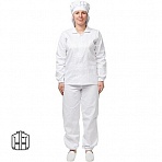 Куртка для пищевого производства женская у17-КУ белая (размер 56-58 рост 170-176)