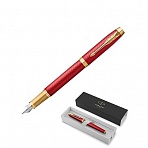 Ручка перьевая Parker IM Premium Red цвет чернил синий цвет корпуса красный (артикул производителя 2143650)