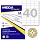 Этикетки самоклеящиеся ProMEGA Label BASIC кауч. к 105×70 8шт/л А4(100л/уп)