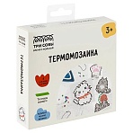 Термомозаика ТРИ СОВЫ «Милые котята», набор инструментов и аксессуаров, трафареты, картонная коробка
