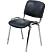 превью Стул офисный Easy Chair Изо чёрный (искусственная кожа, металл) (1397324)