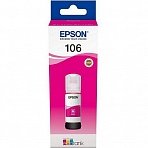 Контейнер с чернилами Epson 106 T00R3 C13T00R340 пурпурный оригинальный