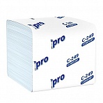 Бумага туалетная в рулонах Protissue 2-слойная 40 пачек по 250 листов (артикул производителя С249)