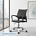 превью Кресло офисное Комус Мебель (Easy Chair) 396 LT чёрное (экокожа, металл)
