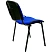 превью Стул офисный Easy Chair Изо/Iso синий (ткань, металл) (18542)