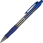 Ручка шариковая масляная автоматическая Pilot BPGP-10R-M-L синяя (толщина линии 0.25 мм)