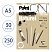 превью Альбом для смешанных техник 30л., А5, на склейке Clairefontaine «Paint'ON Naturel», 250г/м2, крафт